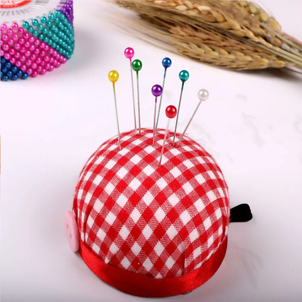 

40Pcs Colorful Plastic Head Sewing Pins Multicolor Pearl Straight Pins for Craft Sewing Knitting Hats Bags Shoes Marking