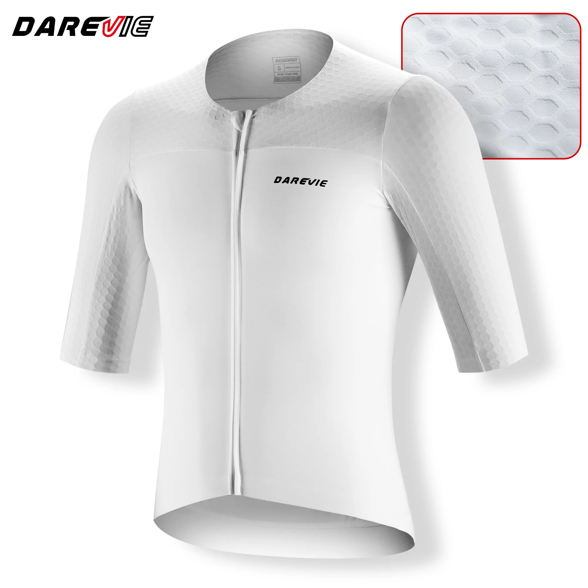 DAREVIE Cycling Jersey Aero High Speed Anti UV Top Level Man Cycling Maillot Moisture Wicking Lightweight Cycling Jersey Man