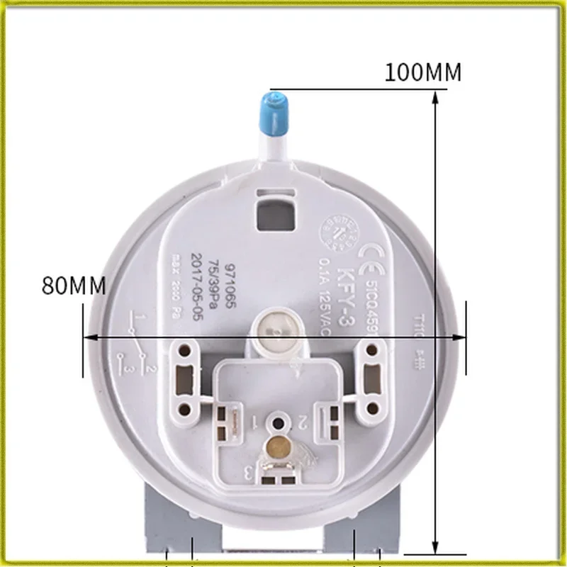 Original wall mounted boiler air pressure switch KFY3/KFY-7 dual-purpose boiler air pressure switch