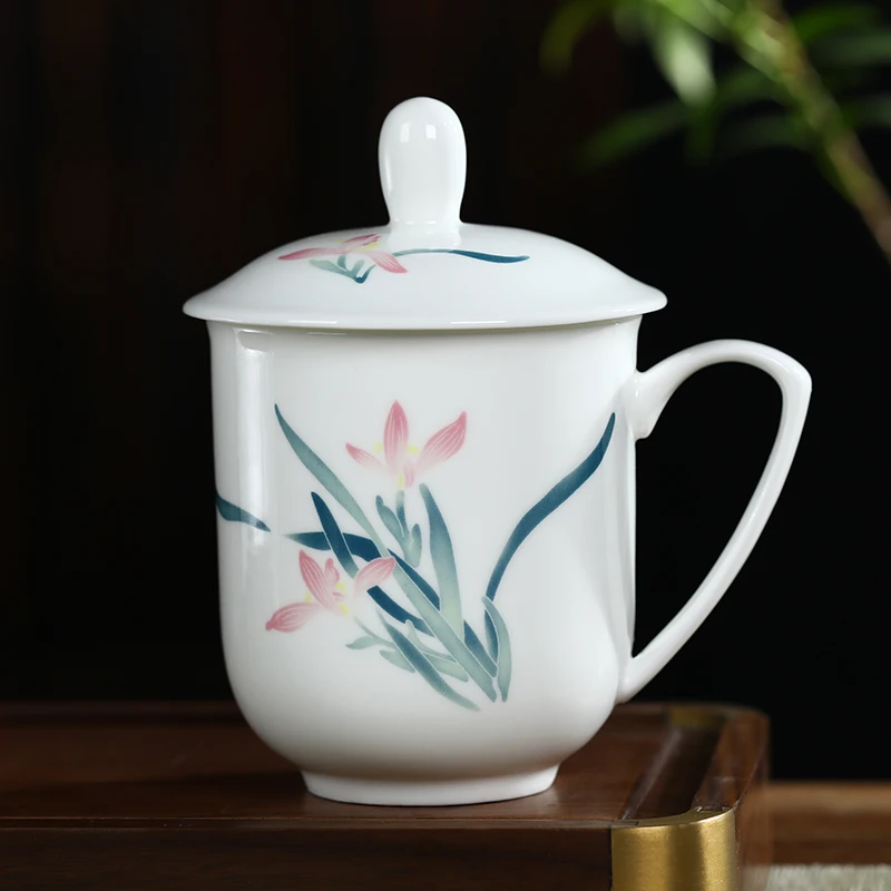 Jingdezhen Tea Cup Ceramic with Cover