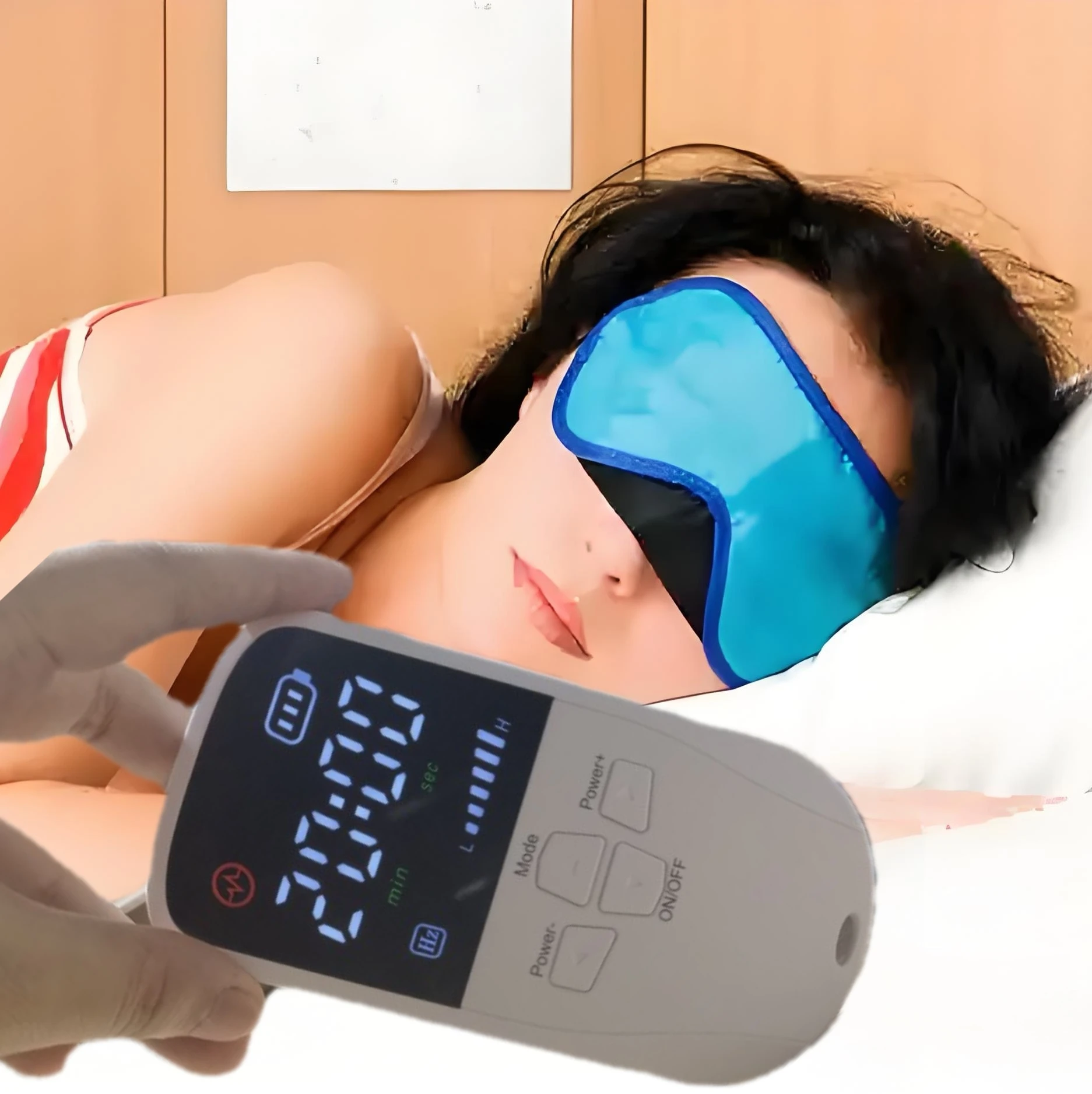 

Handheld Mini CES Sleep Aid Smart Microcurrent EMS Pulse Stimulation Stress Pressure Anxiety Neuro Nerves Insomnia Relief