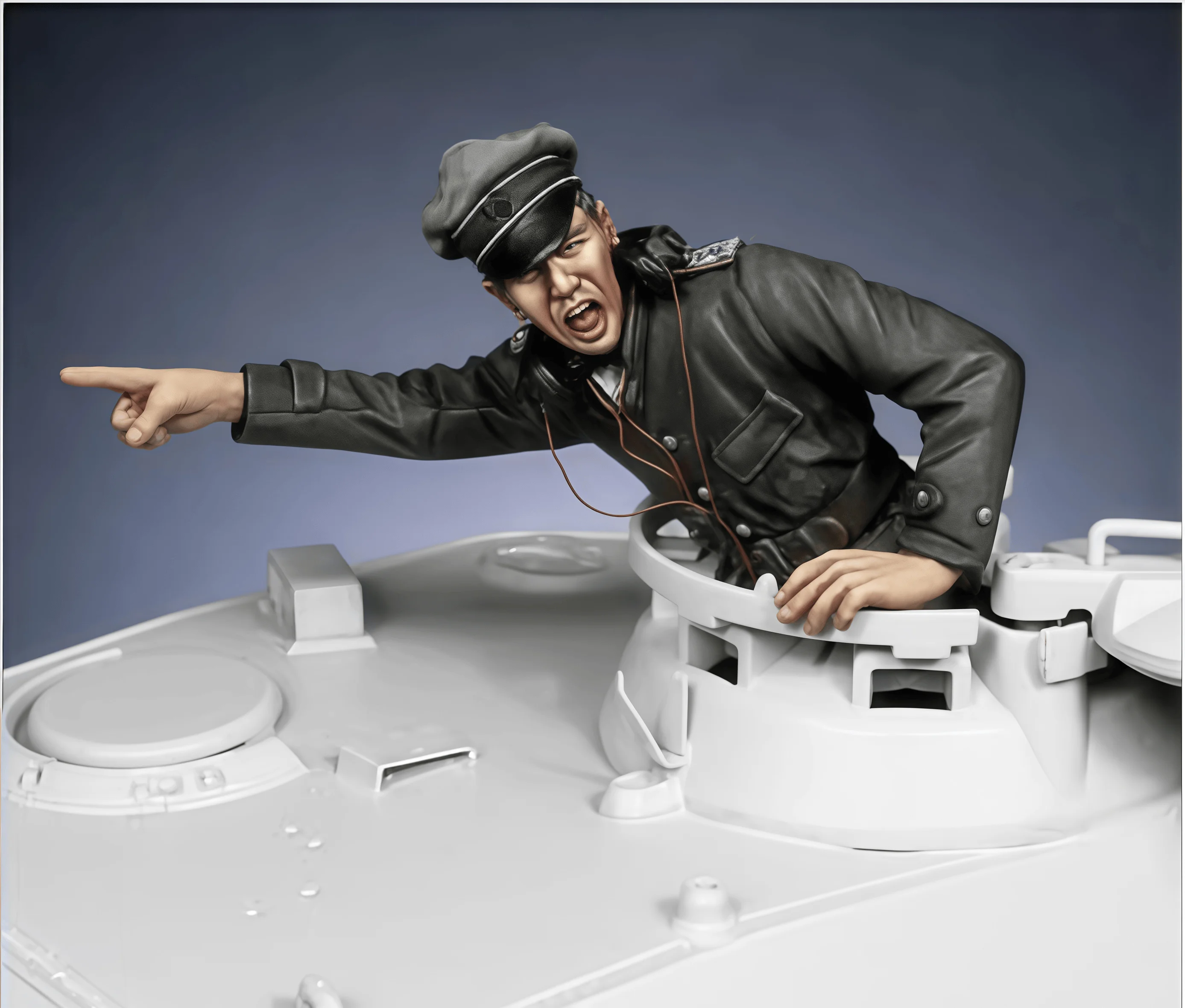 

1/35 Casting Resin Model Assembly Kit, GK, Tank Commander Model, Unpainted