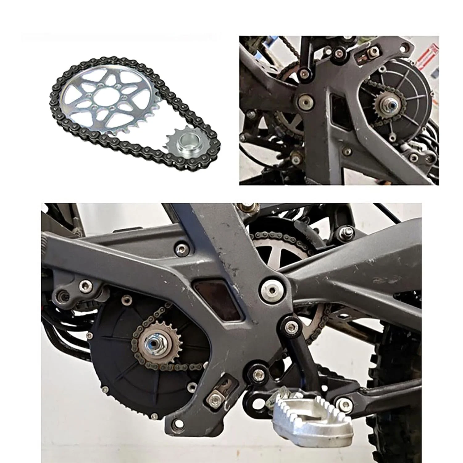 Conjunto de Engrenagens de Transmissão de Primeiro Nível para SURRON Light Bee X, Segway X260, X160, Motocicletas e E-bikes