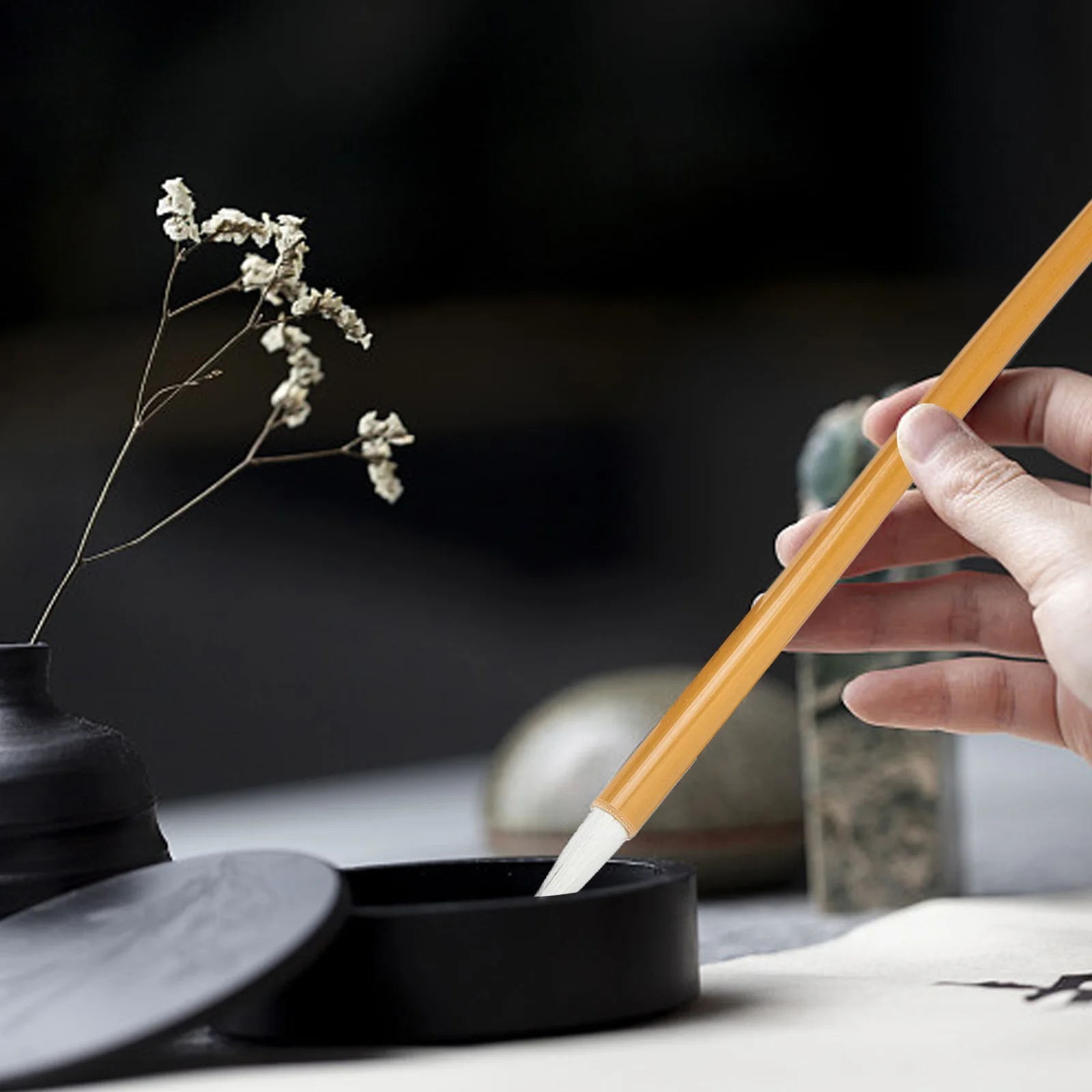 

1Set Chinese Painting Brush Calligraphy Line Brush Sturdy Art Supplies for Beginners Professionals Watercolor Drawing