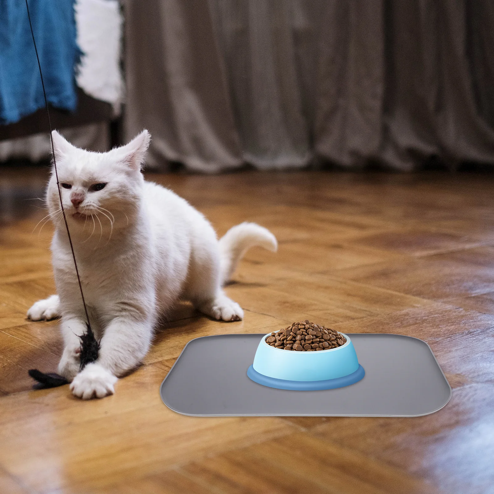 سيليكون الحيوانات الأليفة تغذية حصيرة أثار حافة عدم الانزلاق الكلب القط السلطانية حصيرة مانعة للتسرب مقاومة للماء الغذاء تسرب الحرس سيليكون الحيوانات الأليفة تحديد الموقع