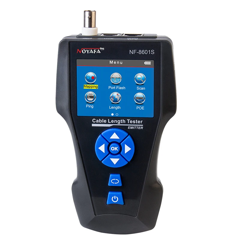Imagem -02 - Noyafa Acessórios 8601s Testador de Comprimento de Cabo Emter 8209 Wiremap 308 Localizador de Falhas de Fio Receptor 858 Acessórios Ferramentas Atacado