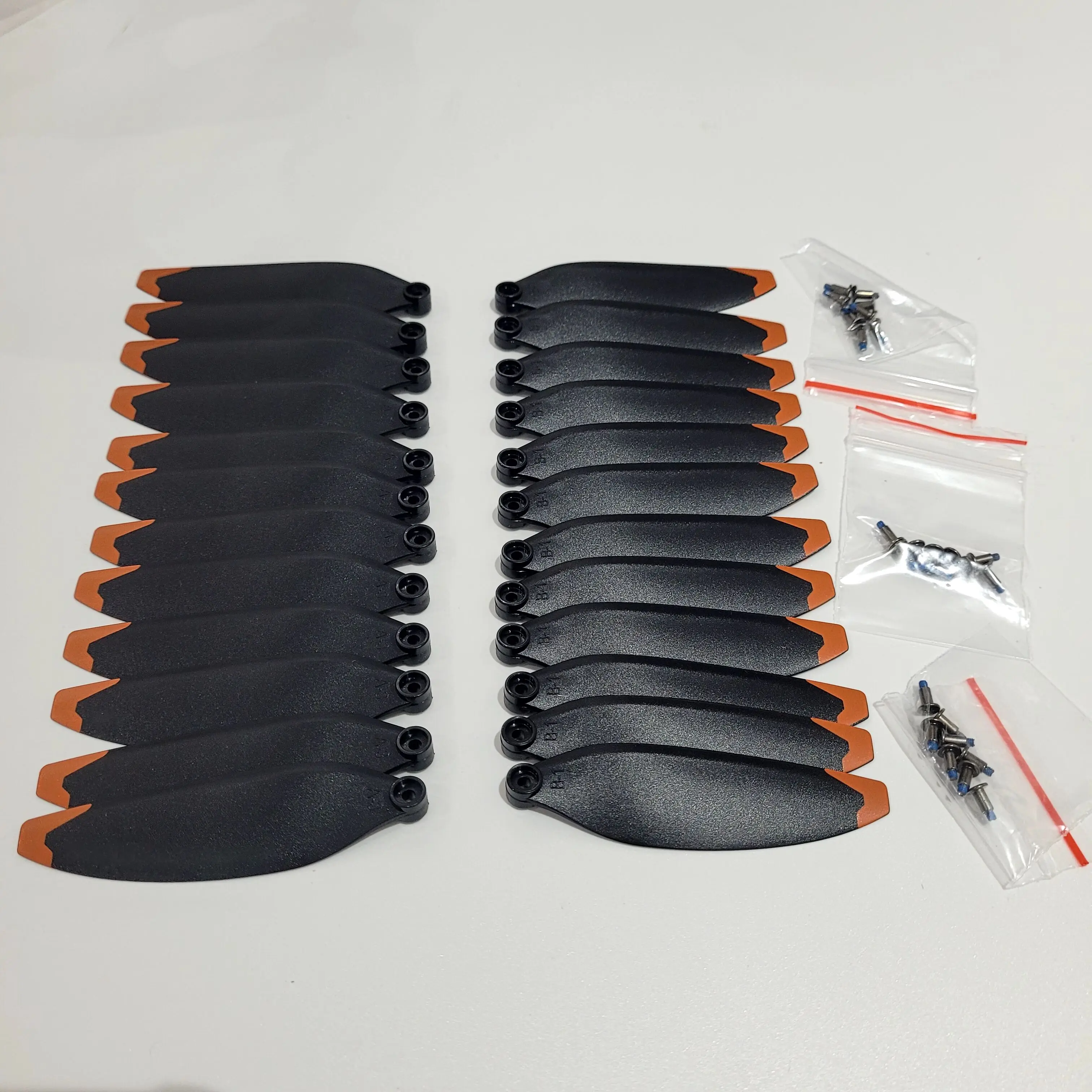 70MM Propeller Props Reserveonderdeel voor RC Drone Borstelloze Quadcopter Deel Maple Leaf Blade Accessoire 8 stks/set