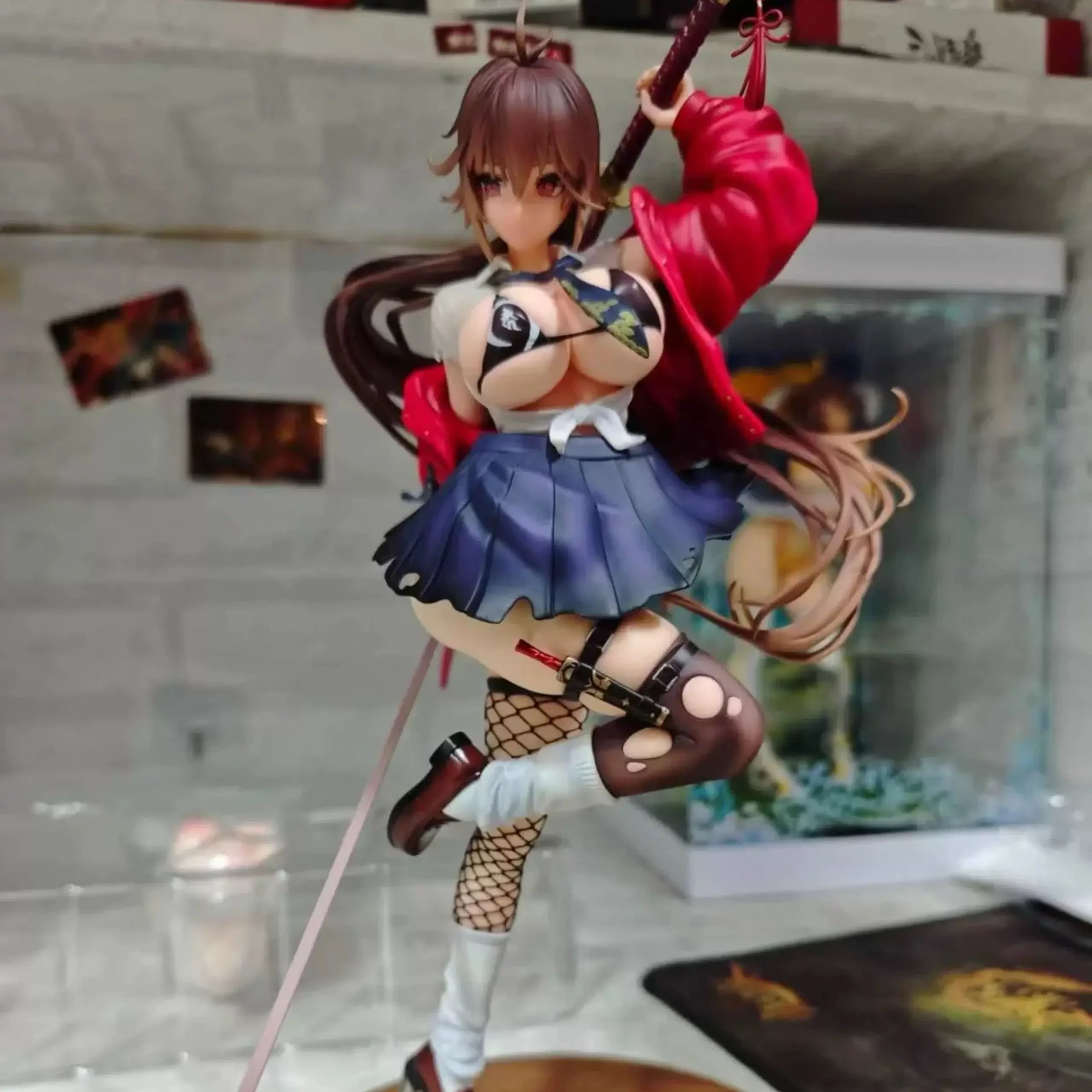 

Коллекционная фигурка Original Charm Dual Blades Shadow Dance в масштабе 1/6: Красивая аниме-модель для девочек, украшение для коллекции