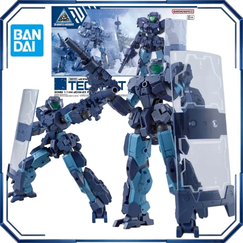 Bandai Spirits 30MM Eexm‑23 Tecprot 01 Action Figures 30 Minutes Missions Anime Model Toys Collection Display Gifts kit