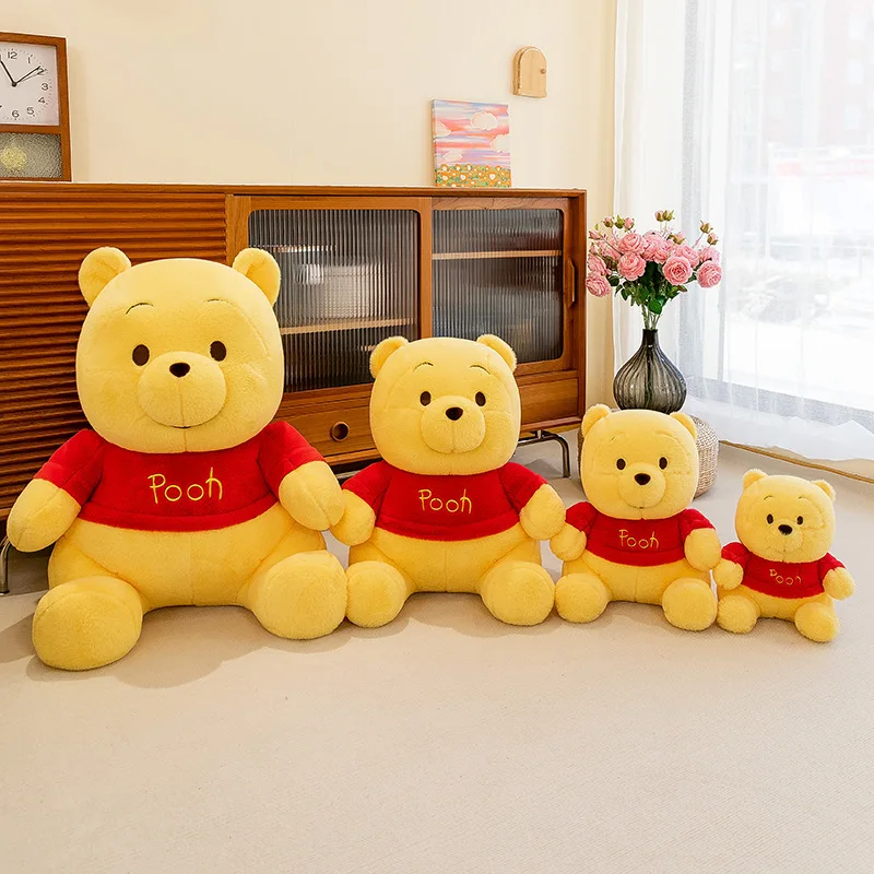 40CM Hot Disney Stuffed Doll Cute Large Winnie the Pooh Plush Toy Soft Winnie the Pooh Children Pillow Girlfriend Birthday Gift