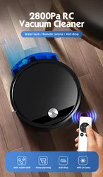 Household Big Suction RC Robotic Vacum Cleaner Intelligent Home Floor Sweeper Mop Wet Dry Robot Vacuum