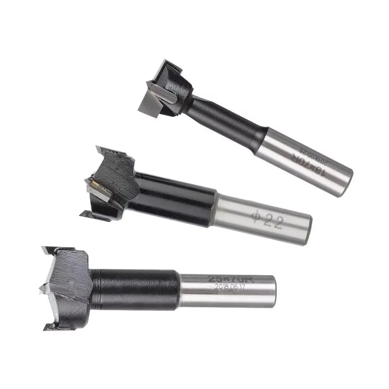 4-35MM Wood Forstner Drill Bits for Carbide Row Drill Head 70mm Lengthen Router Bits Right Rotation Drill Blind Hole