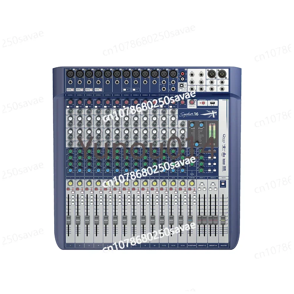 

Analog Mixer with Onboard Lexicon Effects, Stage Performance, 16 Channel Signature 16