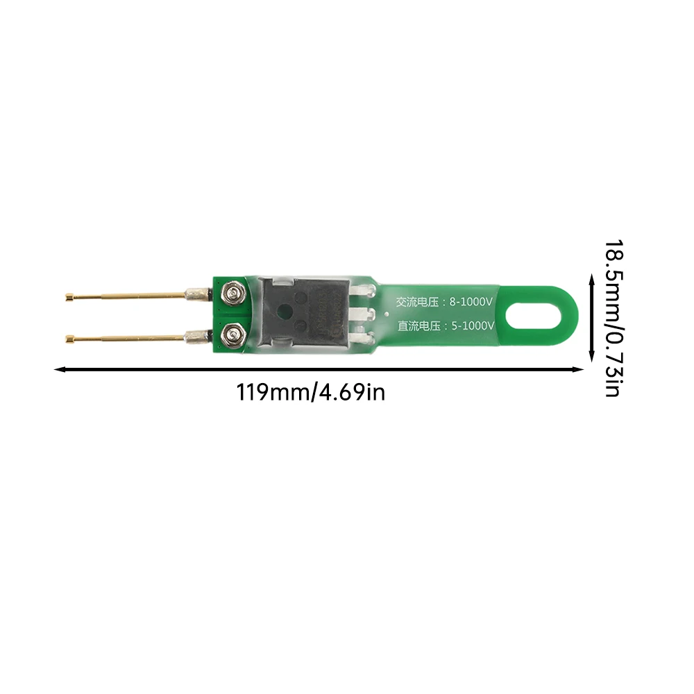 1000UF Capacitor Discharge Detector Pen Switch Power Supply Repair Discharge Protection Tool With LED