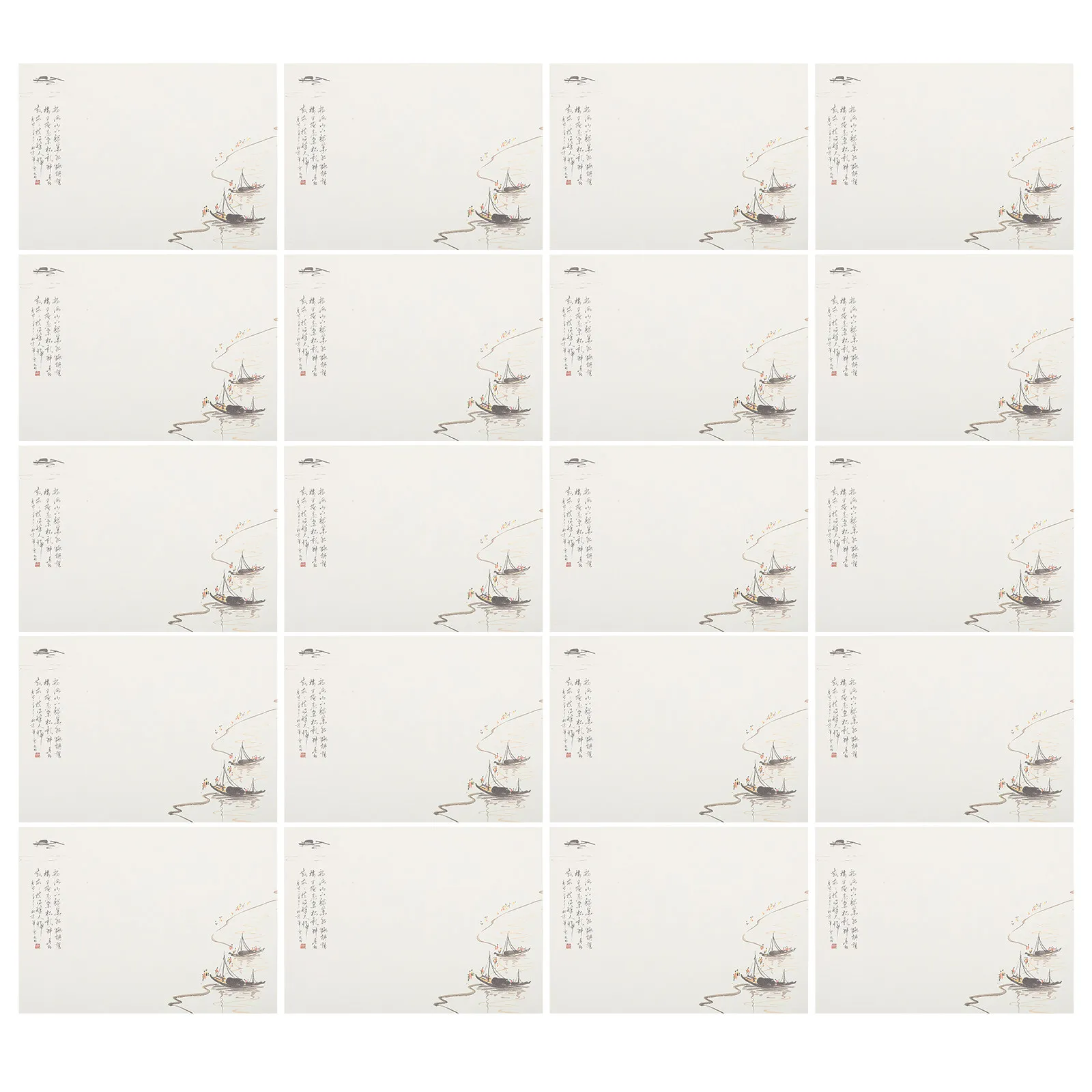 Vintage Letter Paper Set – 10pcs Retro Blank Writing Paper for Greeting Cards, Invitations & Notes