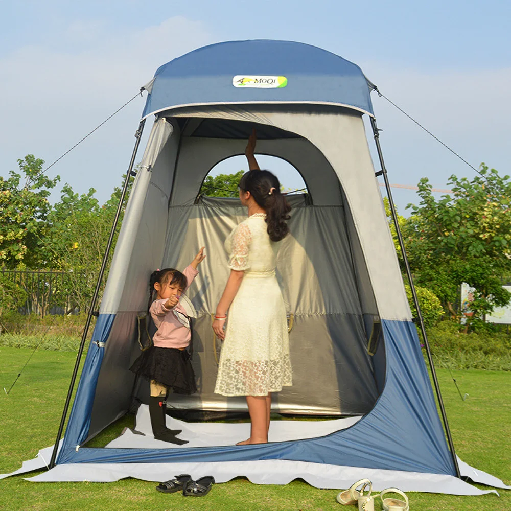 Outdoor Camping Foldable Shower Tent Privacy Tent Changing Dressing Room Portable Bathroom Toilet  Shelters Room Picnic Fishing