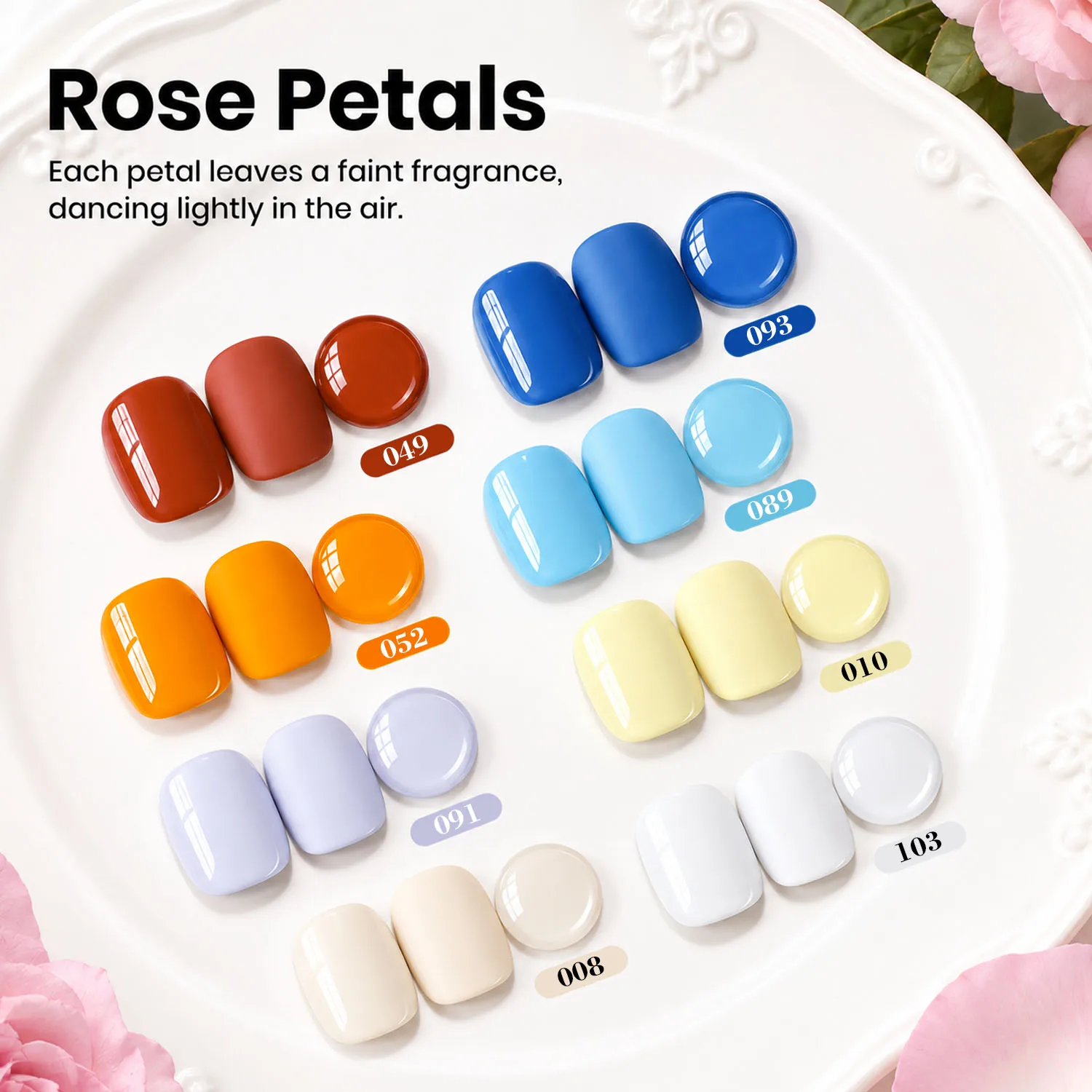 Mpow 10ml 4/8Pcs Gel Polish Set Red Blue Orange Purple Yellow White High Pigment for Nail Art Drawing Nail Art Soak Off UV LED