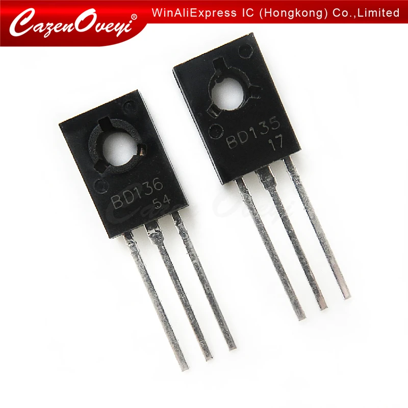 10pcs/lot BD135 BD136 BD138 BD131 BD132 BD137 BD139 BD140 TO-126 NPN Power Triode Transistor new and original