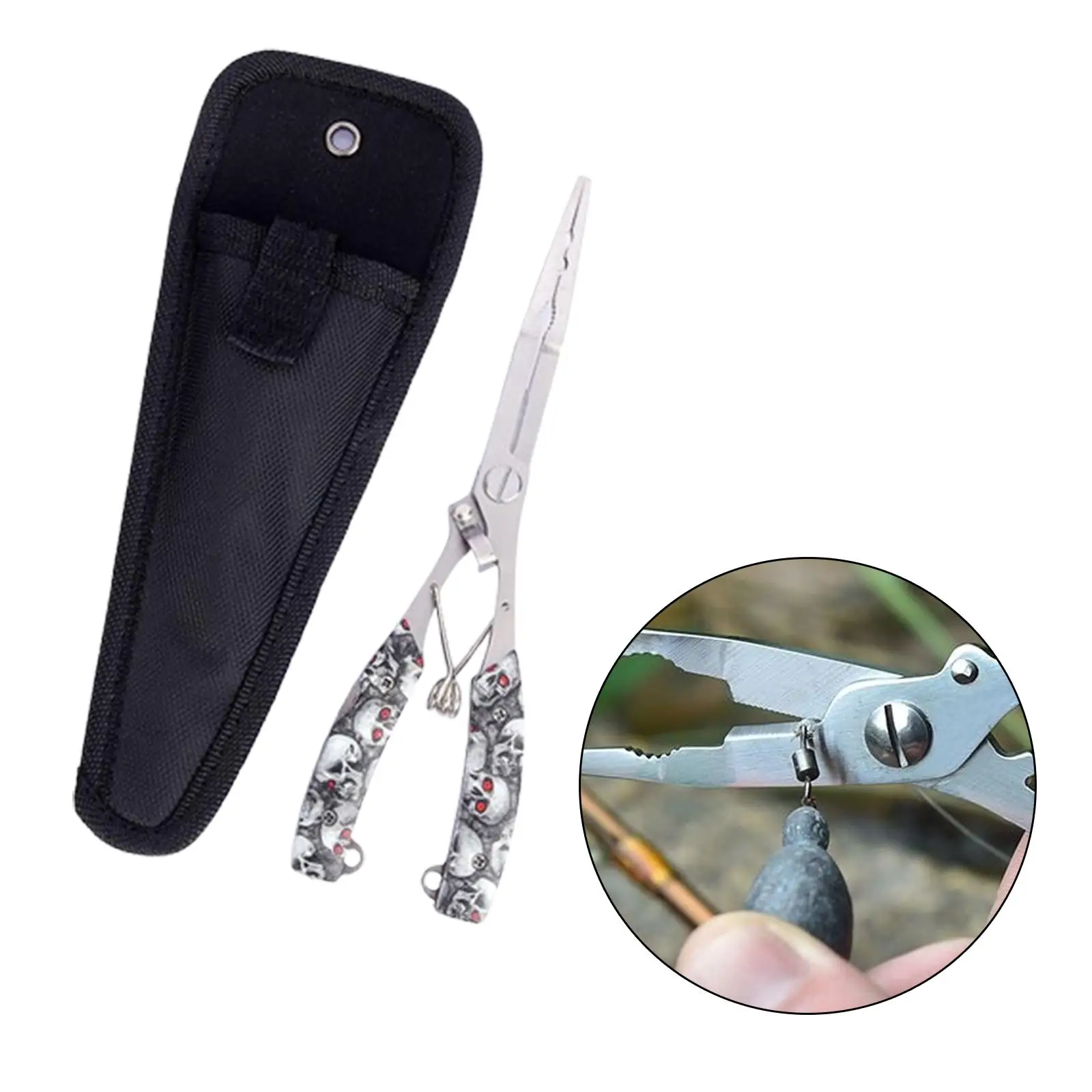 Fishing Pliers Fishing Line Cutter Ice Fishing Gear Metal Blade Professional