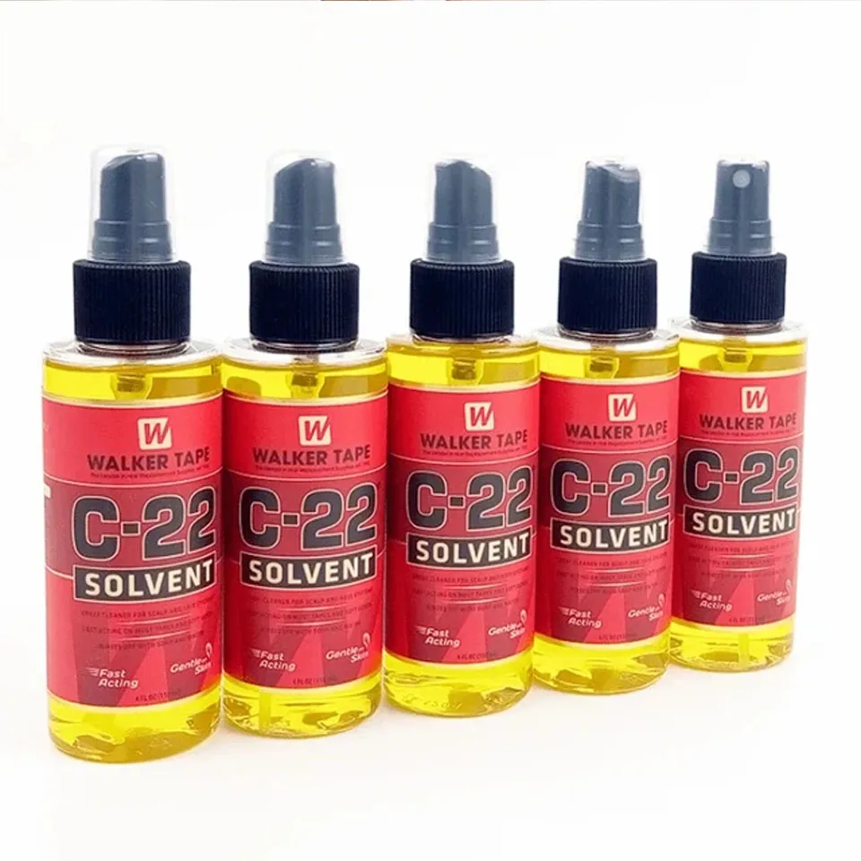 118ml C22 ウォーカーテープ ウルトラホールドヘアシステム接着剤、接着剤溶解、接着剤リムーバー、ほとんどのテープに即効性のあるヘアシステム
