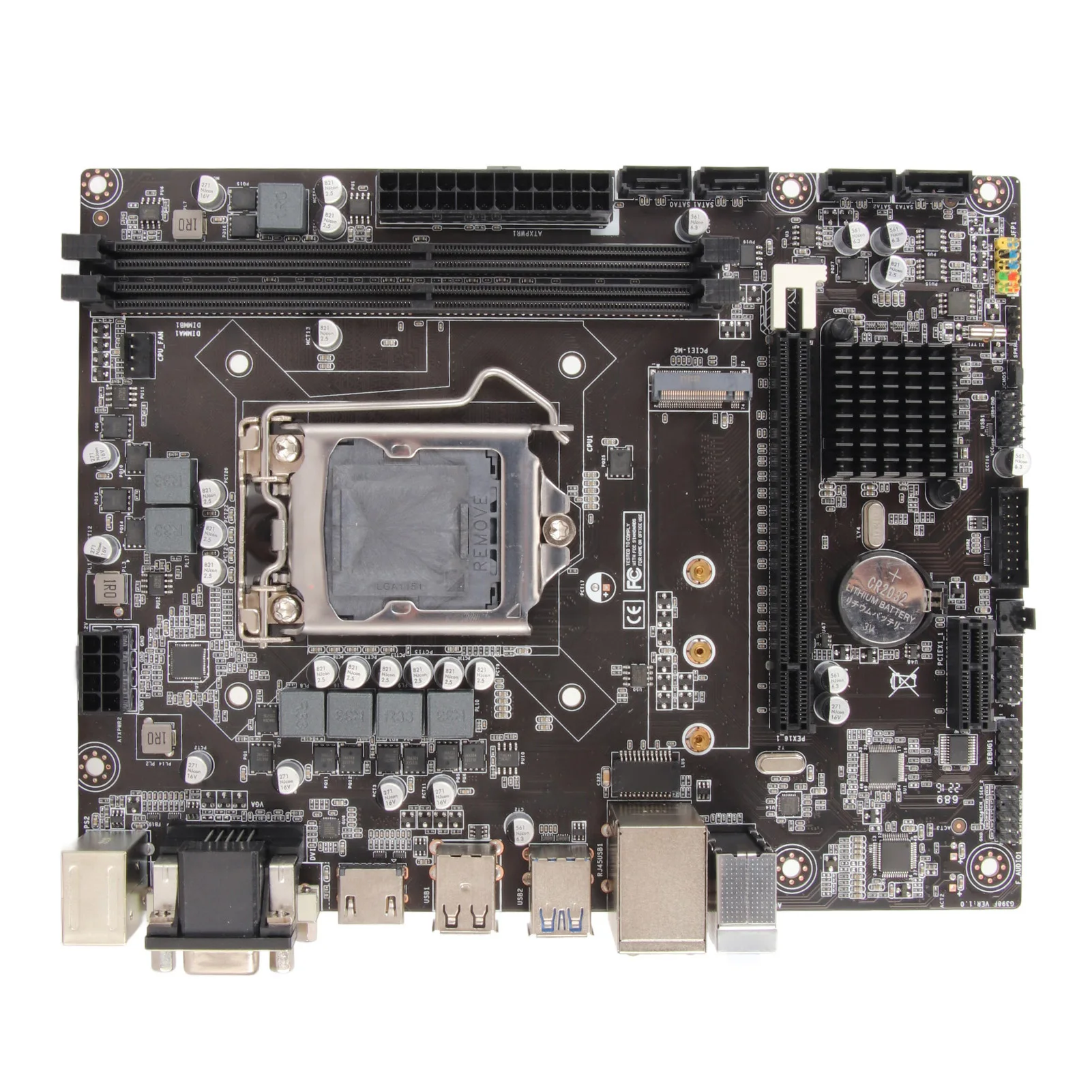 

H310 LGA 1151 Desktop Gaming Mainborard Supports Entry Level 8th 9th Generation for LGA1151 Micro ATX DDR4 Motherboard