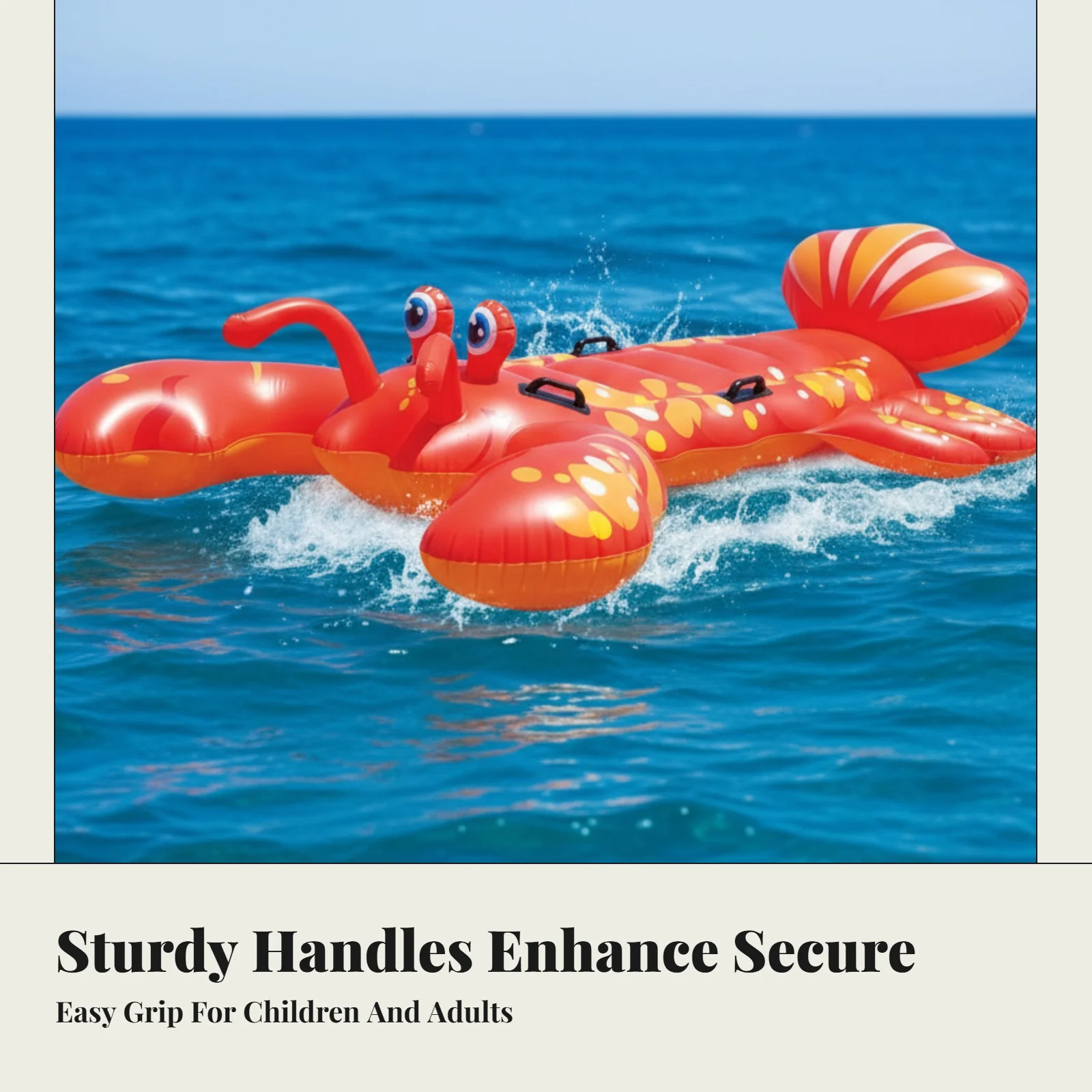 

Детский надувной плотик-лобстер для бассейна