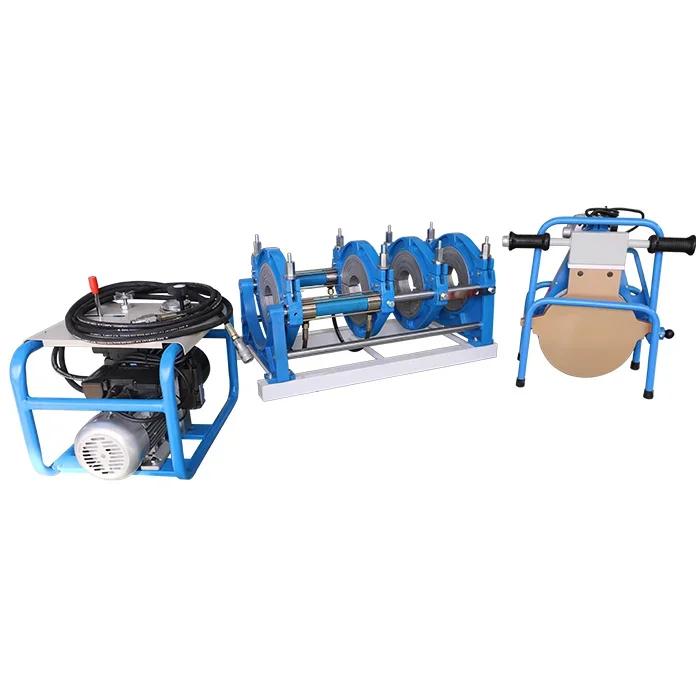 

90-315mm high efficiency ppr pvc pipe hydraulic fusion butt welding machine on sale