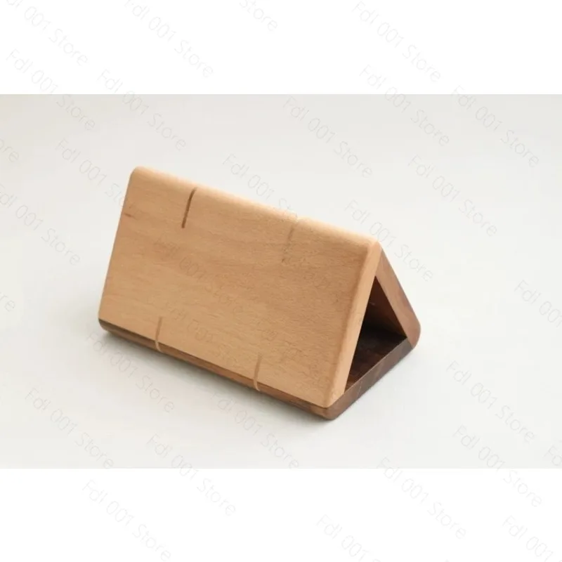 Wooden triangle bending mold Leather goods bending fitting auxiliary tools