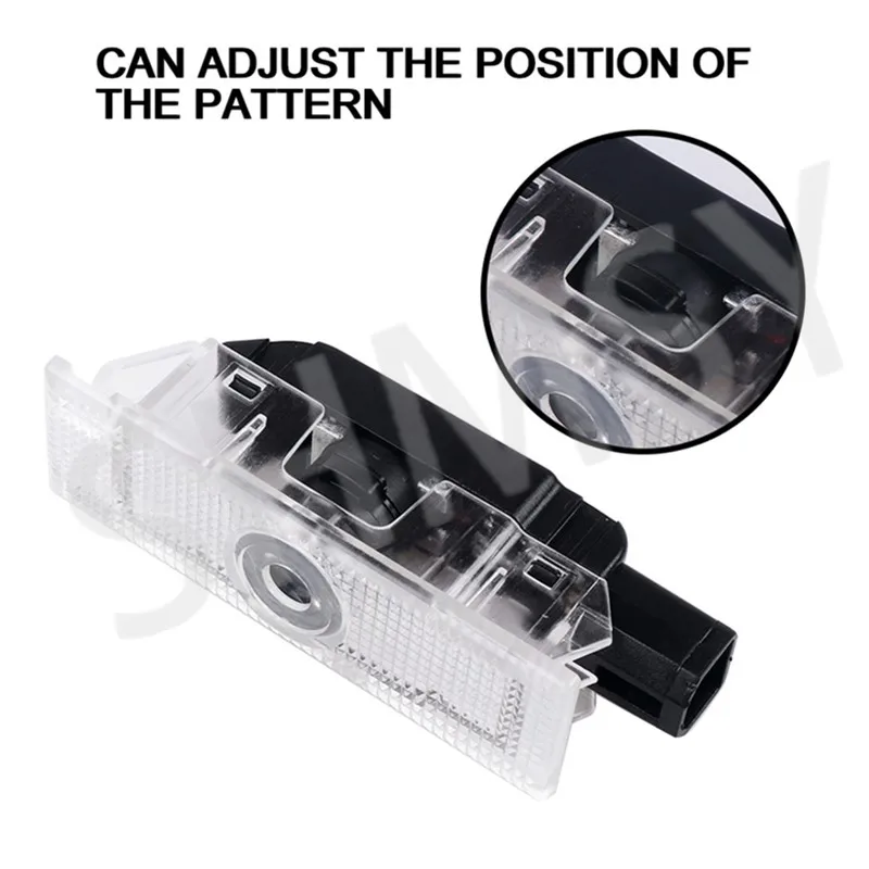 2 Stück LED-Autotür-Willkommensleuchten, Geister-Schatten-Projektor, Höflichkeitslampe, Zubehör für Giulietta 2011-2022 2019 2022 2021 – Detail 3