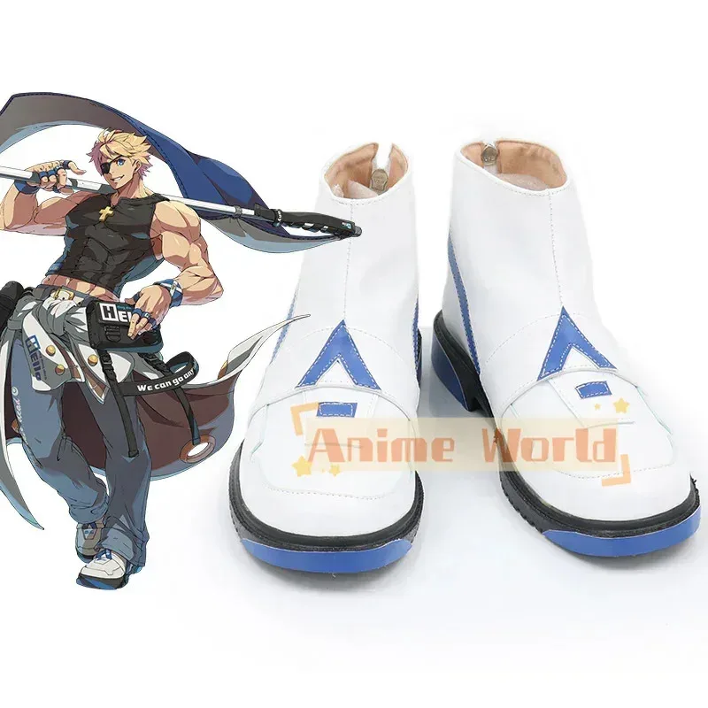 

Strive Sin Kiske Обувь для косплея Сапоги на Хэллоуин Опора для косплея Аниме Обувь из искусственной кожи на заказ