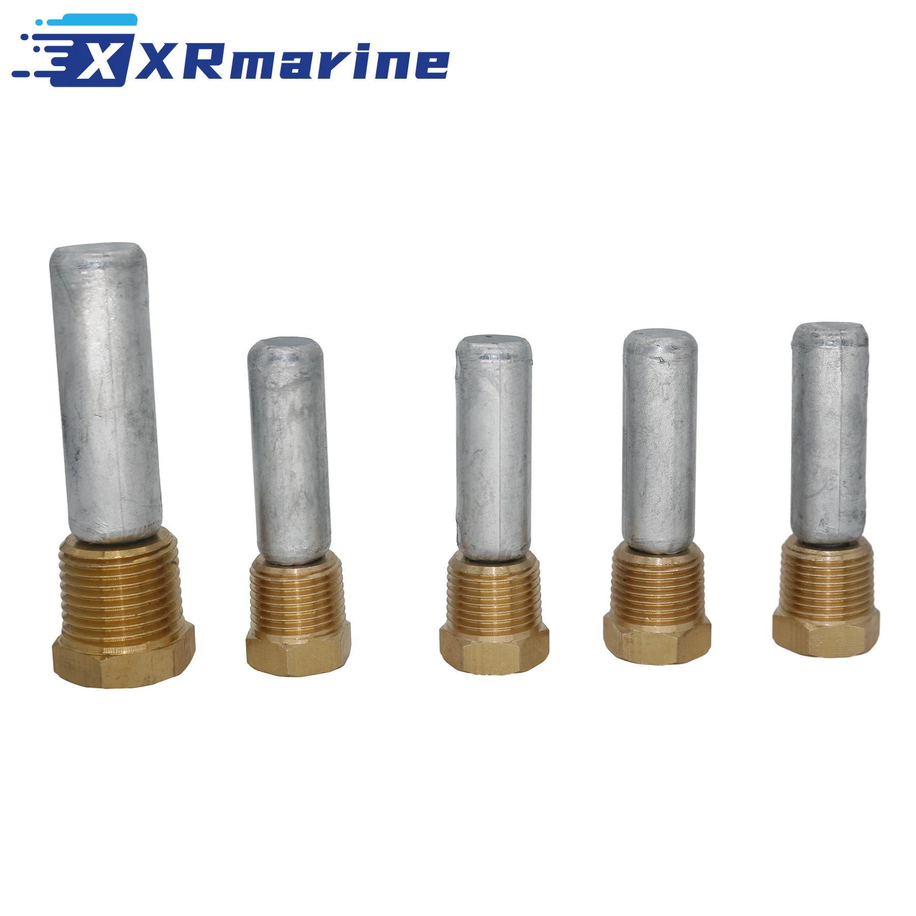 

119773-92600 Pencil Anode Kit fits Yanmar 4LHA-HTE 6LP 6LY 6LPA-STP 6LPA-STZP Oil Cooler zincs Marine Engine