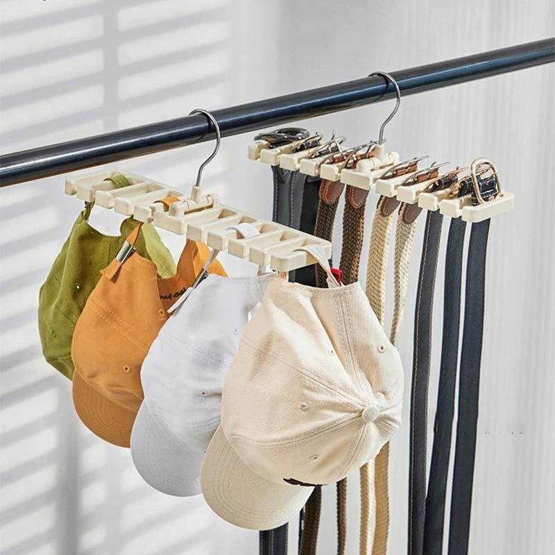 Tie Belt Hanger sabuk lemari pakaian rak Organizer putar multifungsional syal gantungan rumah lemari penyimpanan Aksesori pemegang