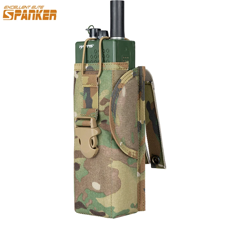 

Тактический чехол для рации Molle, поясная сумка, держатель, карман, портативная кобура для переговорного устройства, PRC 148/152, чехол для радио, охота