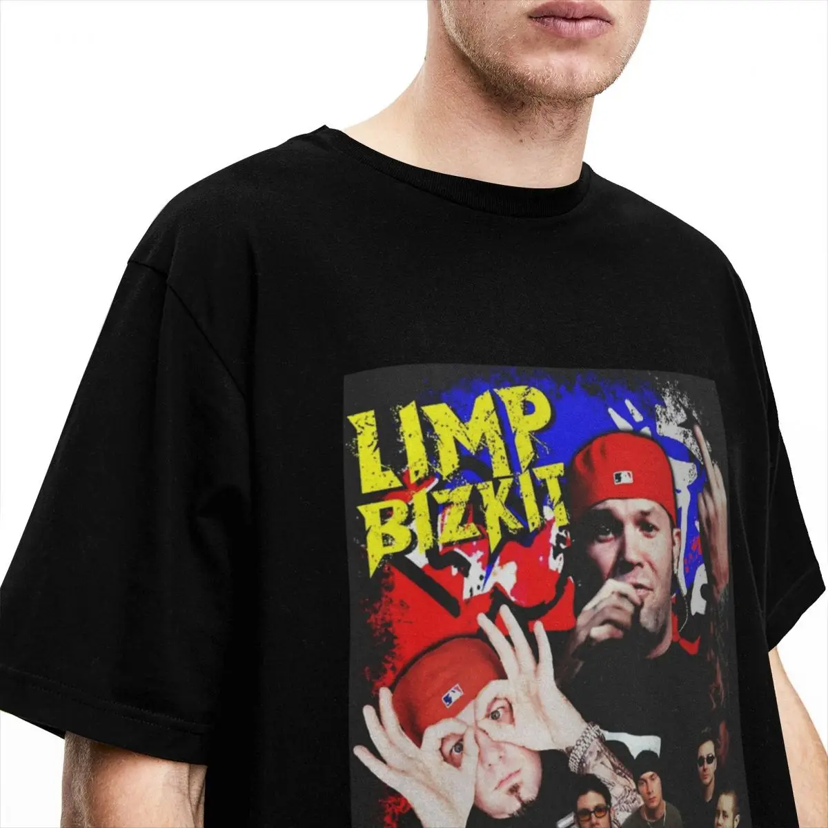 Metal Limp Bizkit Band Men Women\'s T Shirt Accessories Casual Tees T-Shirt Pure Cotton All Seasons Clothing