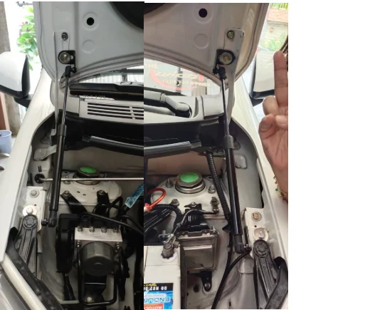 

2 шт. демпфер капота для Toyota Wigo/Agya Daihatsu Ayla Axia 2012-2023 гг., передняя часть капота, модификация газовых стоек, подъемная опора, амортизаторы, поршневые стержни