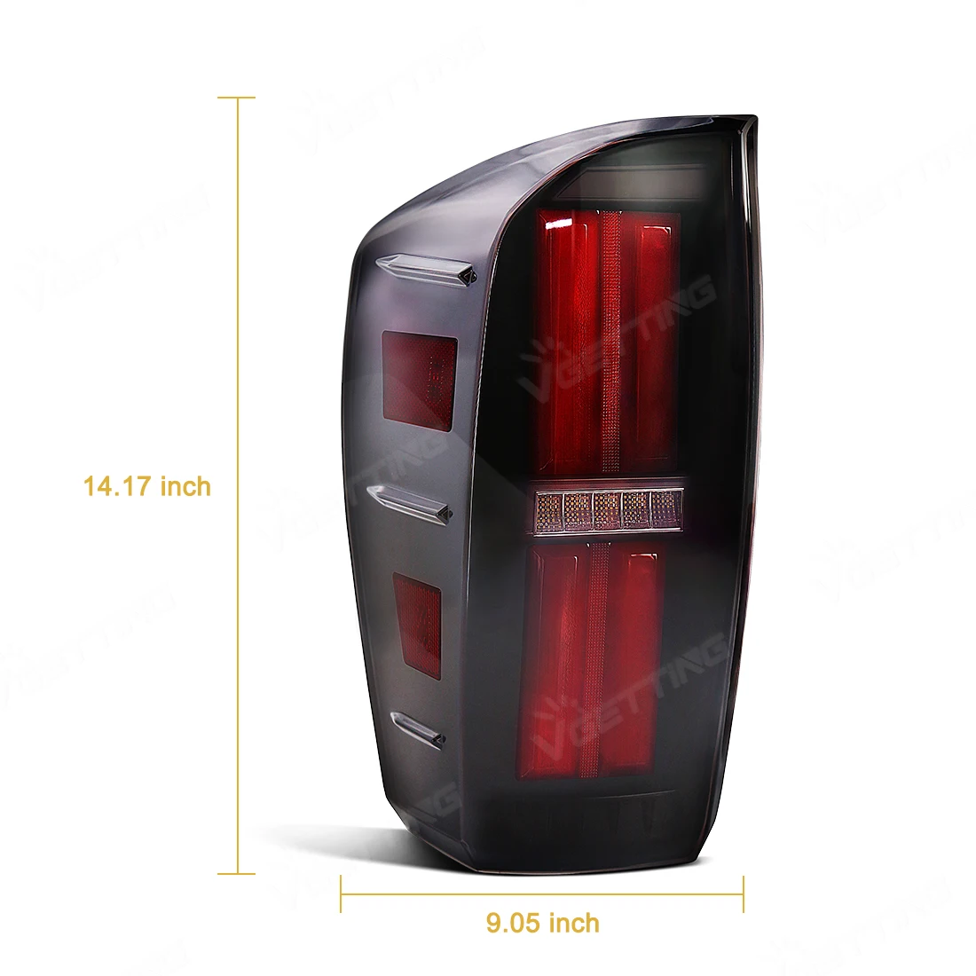 LED الضوء الخلفي الذيل مصابيح لتويوتا تاكوما 2016 2017 2018 2019 2020 2021 2022 2023 الخلفية الضباب مصباح بدوره إشارة عكس ضوء الفرامل #5