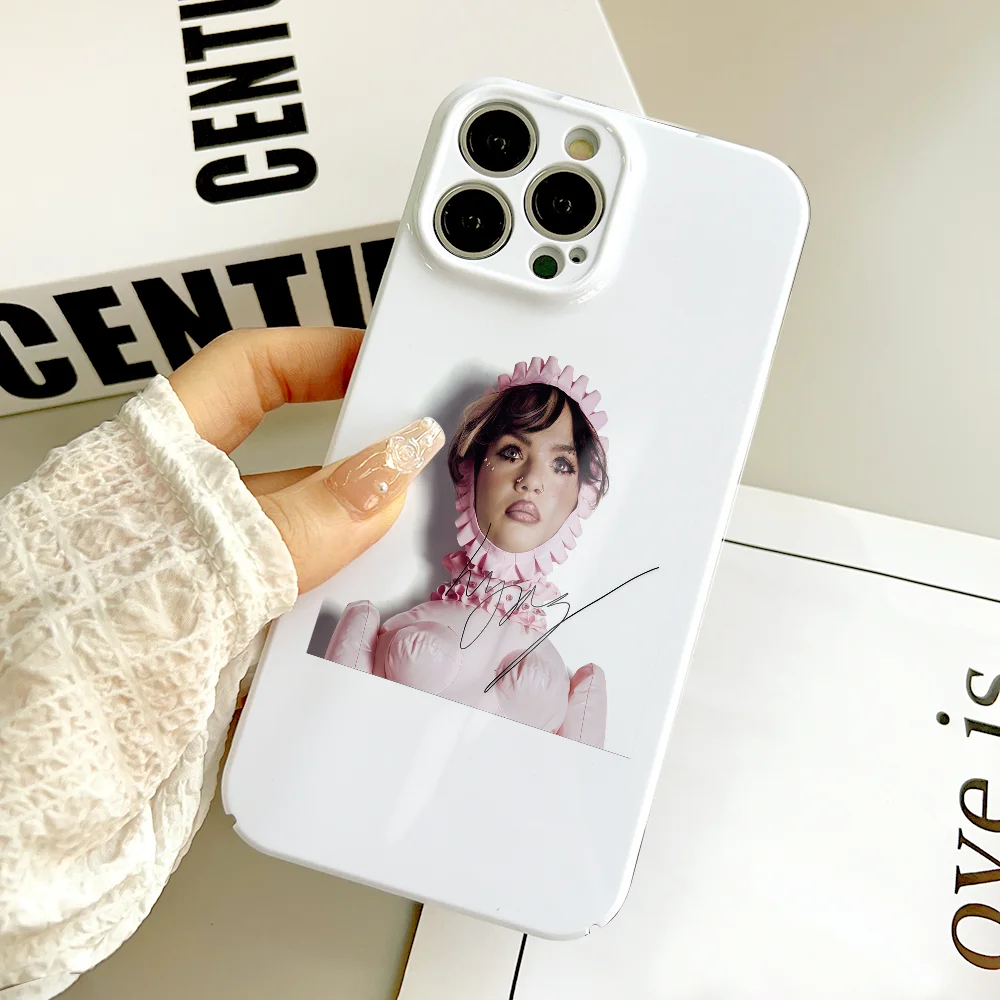 Coque de téléphone jeune chanteuse britannique l-lola, FUNDA pour IPhone 16 15 14 13 12 11 Plus Pro Max Mini, couverture de Film assortie à trous précis