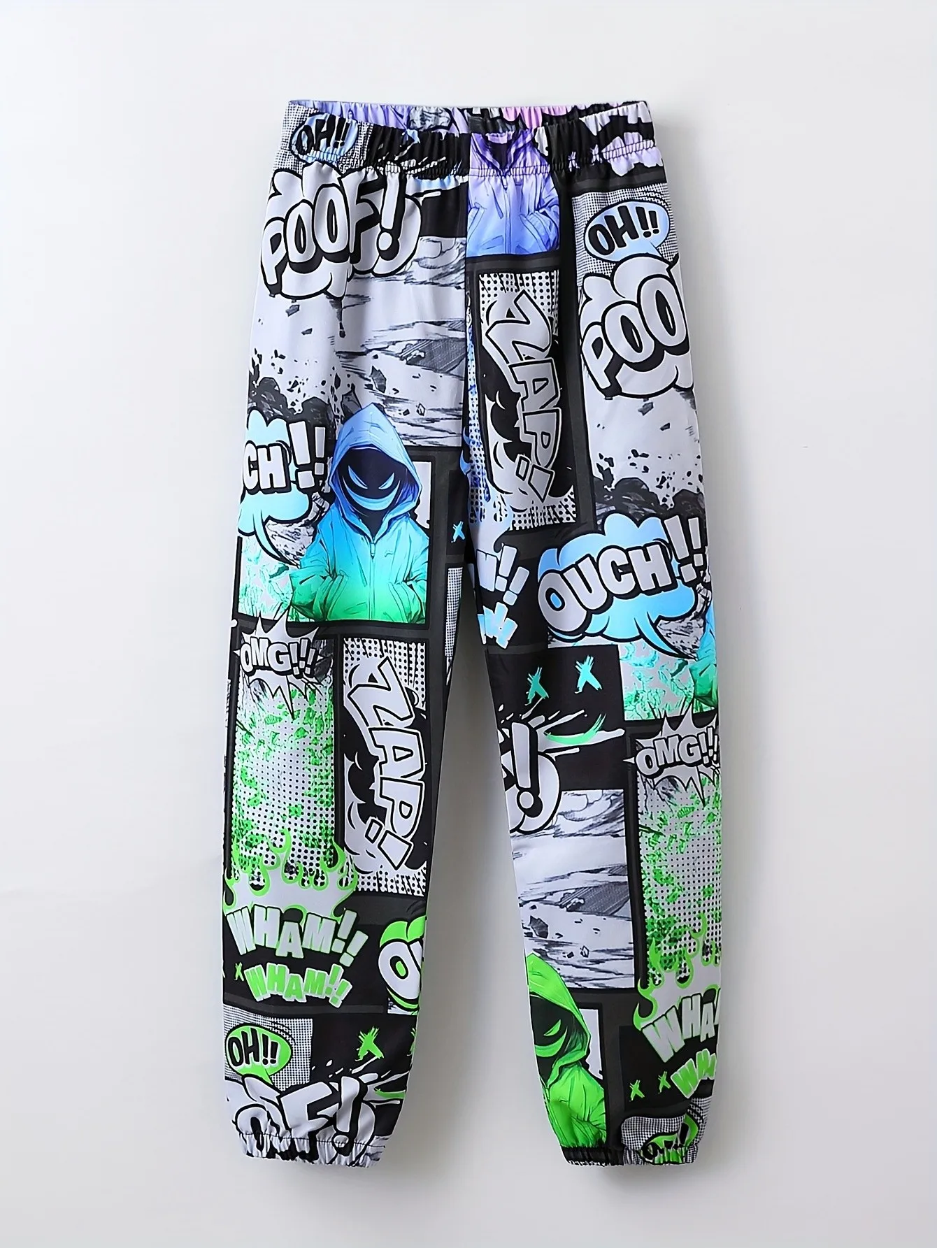 2026 Spring/Summer New Style Street Casual Fashion Comfortable Soft 3D Letter Pattern Printed Men's Casual Pants