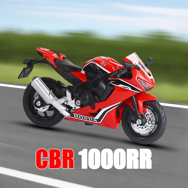 

1:18 CBR1000 сплав модель мотоцикла моделирование металлический уличный автомобиль игрушечный локомотив литой под давлением сплав модель автомобиля Коллекционная