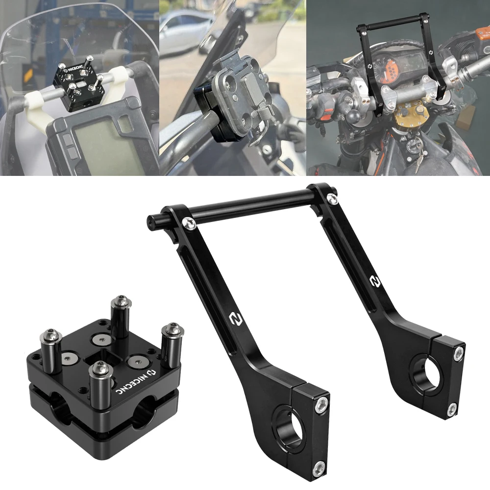 

For KTM 690 125-530 SX XC EXC SXF EXCF TPI XCF XCW GPS Navigator Roadbook AMPS Mount Brackets for Husqvarna Beta Sherco GasGas