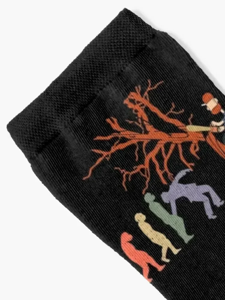 Evolution of chainsaw gardener Socks new in's gym Climbing Heating sock Socks Women's Men's