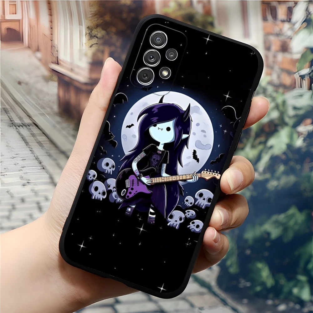 Adventure Time Marceline Phone Case for Samsung Galaxy S24 S23 S22 S20 S21 Ultra Fe Plus M54 A34 A54 A24 A52 A53 Coque