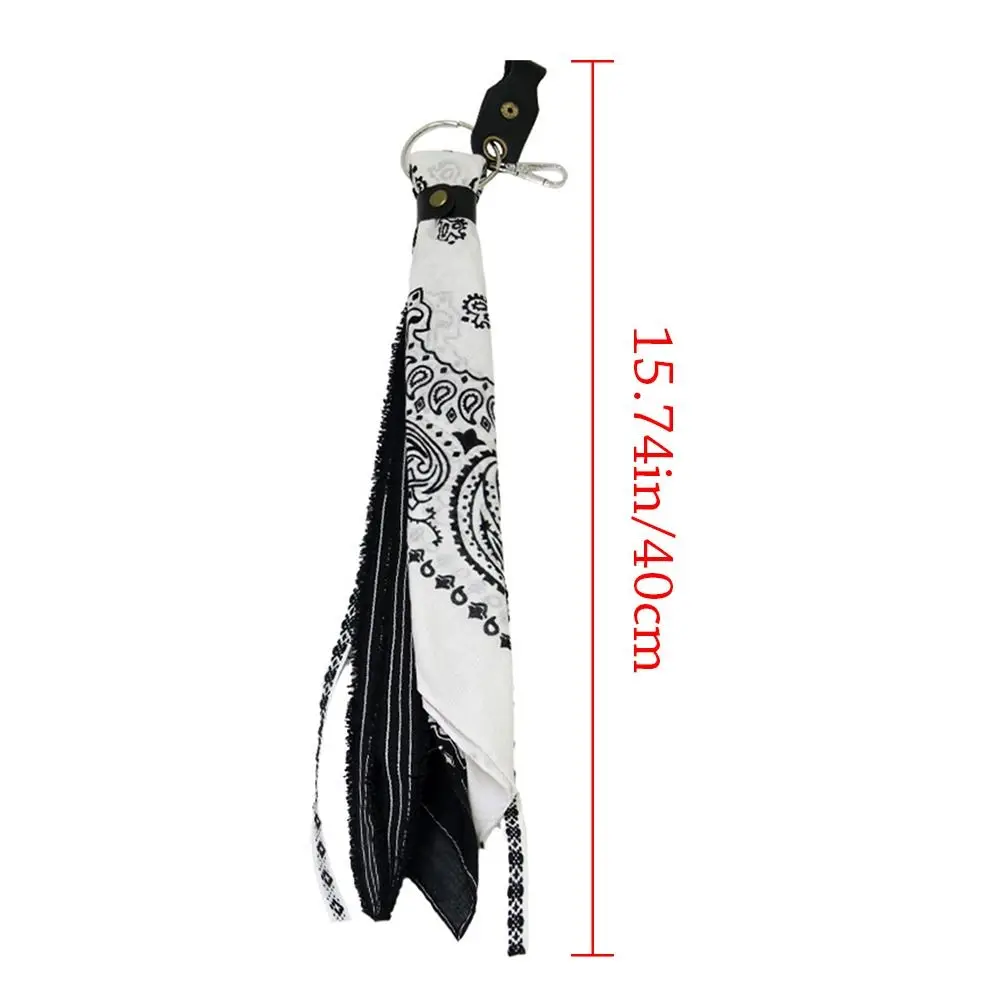 Paisley Universal Hip-Hop Motorrad-Lenker-Dekoration Paisley Rock Punk Band Biker Kopftuch Taschen Hosen Schmuck – Detail 1