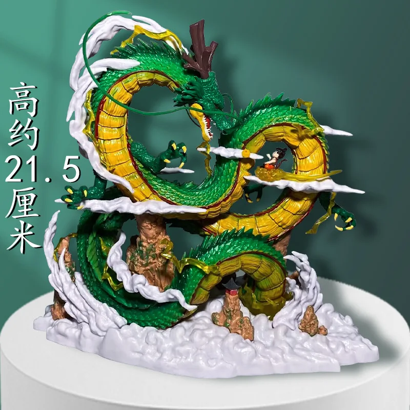 

Bandai Dragon Ball Wukong встречает неосветящуюся мини-версии маленького дракона, коллекция анимаций, изысканная декоративная модель
