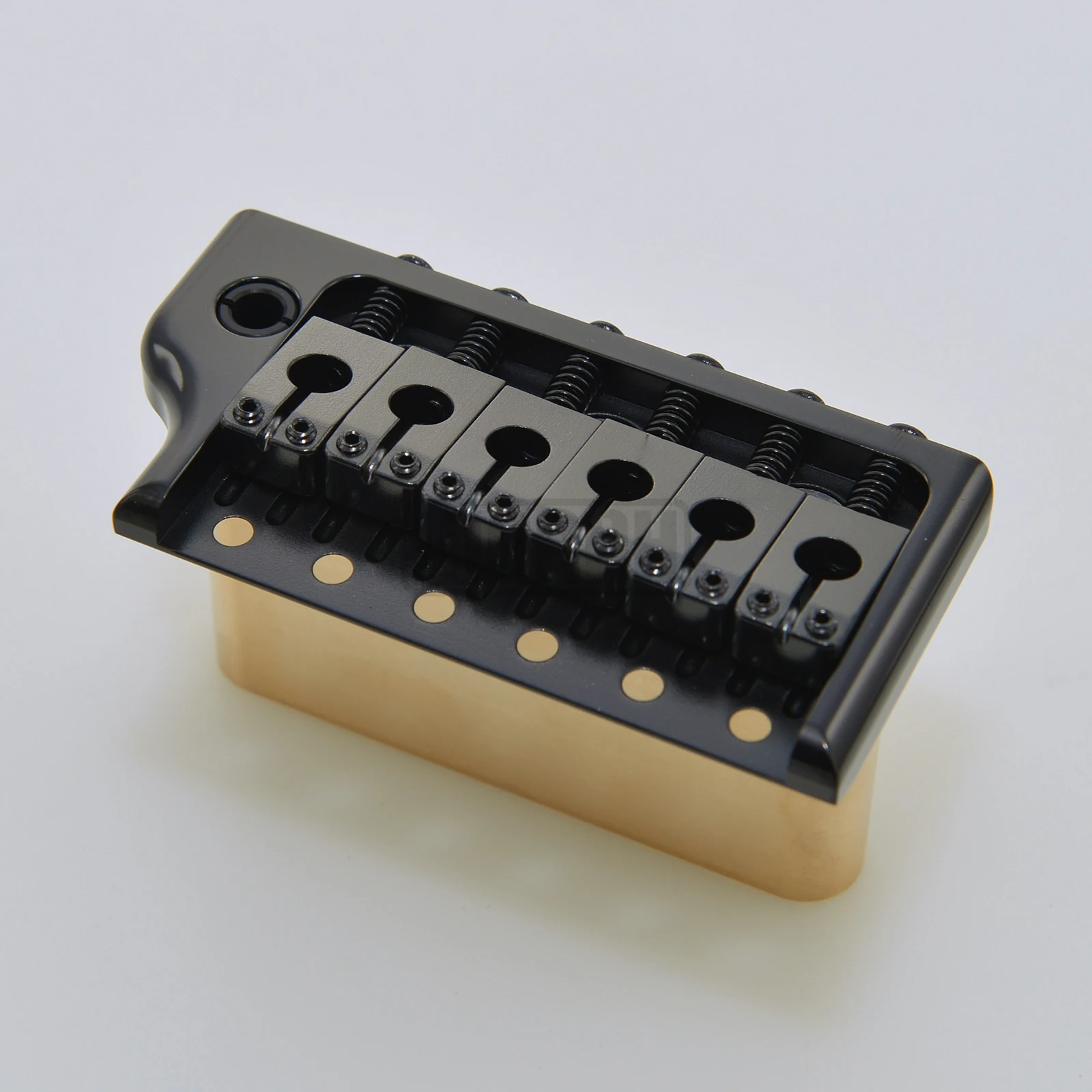 WAAH Guitar Tremolo Bridge for PRS Style CNC Machined Ultra 52.5mm Brass 6 Screws Knife Edge for STcaster Guitar