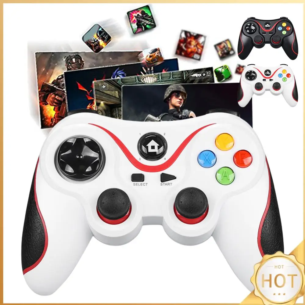 V8 2.4G Wireless Game Controller Gamepad Joystick Dual Vibration Wireless Joystick Gamepad for Android/iOS/PC/Switch/PS3/Phone