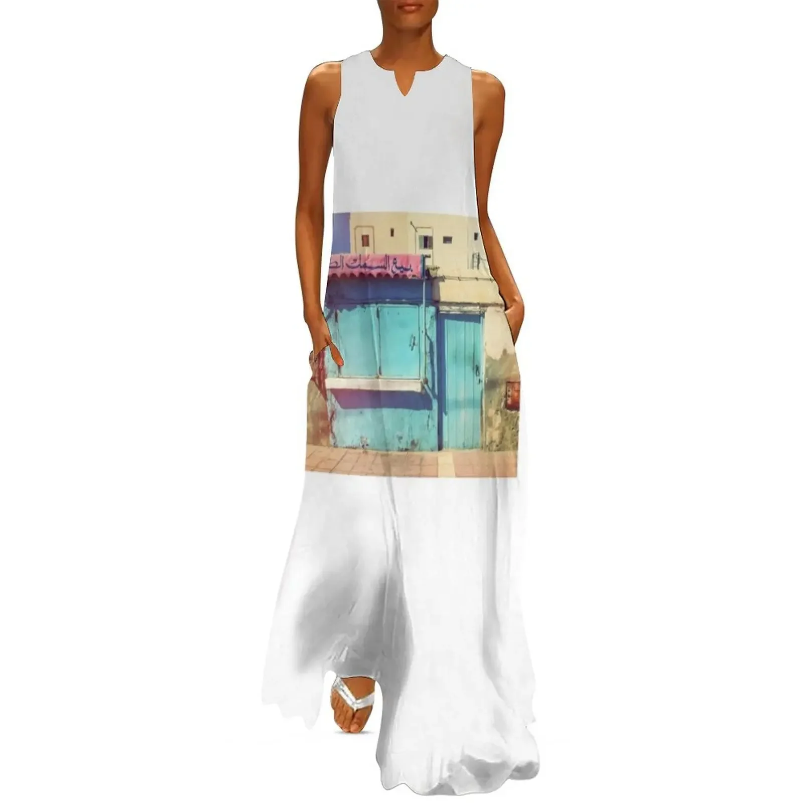 

Sunday in Morocco Long Dress women's evening dresses 2025 summer clothes for women Dress