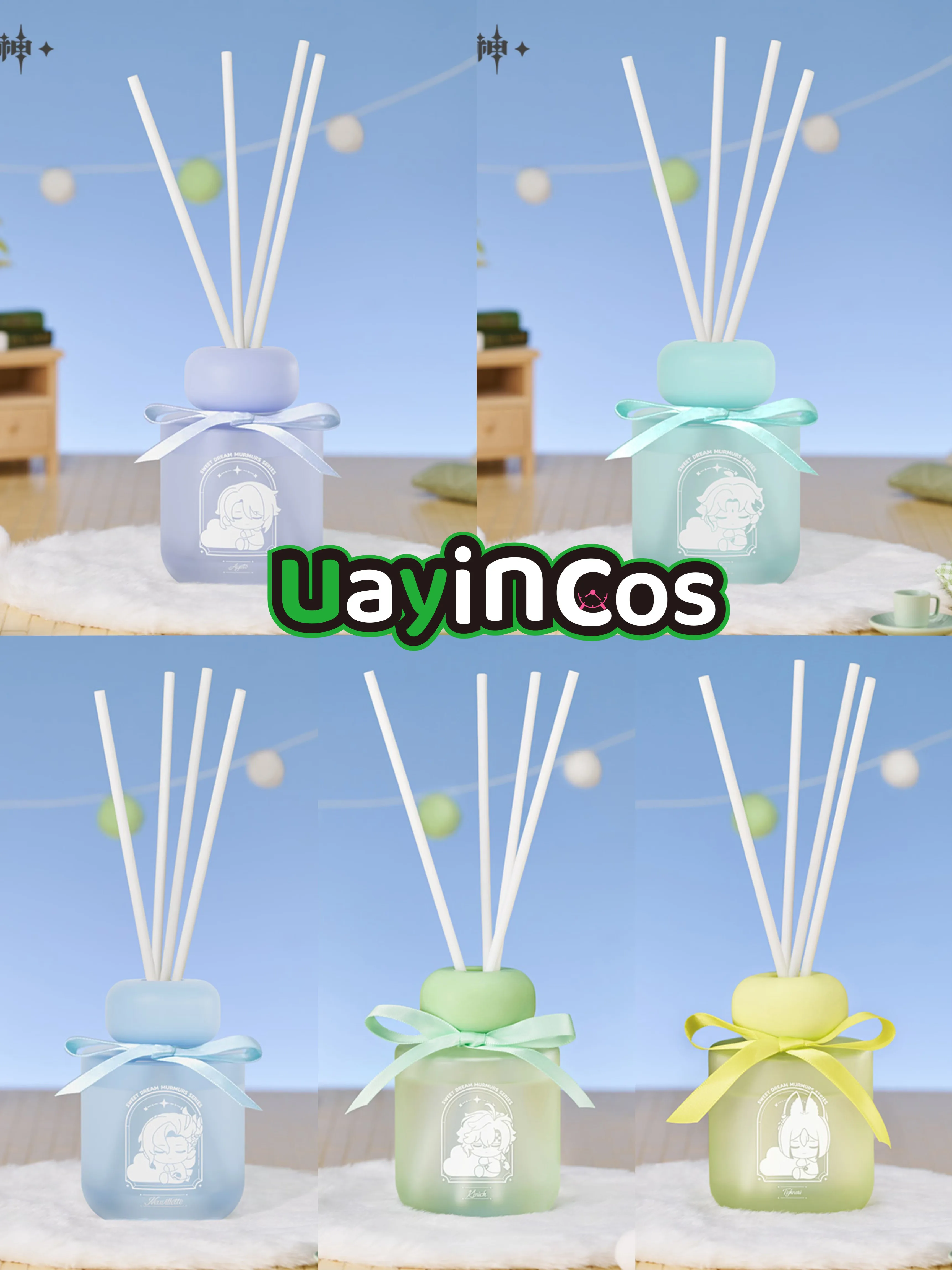 

Aromatherapy Original Genshin Impact Xiao AyatoTighnari Neuvillette Kinich Aromatherapy Ornament Sweet Dream Anime Game Toy Kid