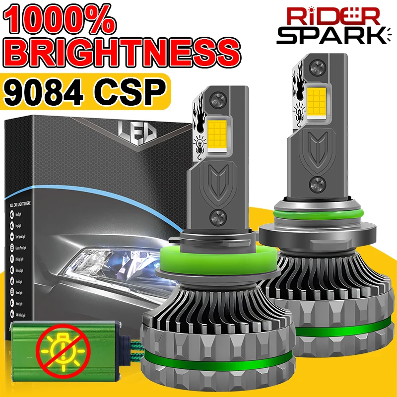 

H7 H4 LED Headlights Canbus Decoder H4 H11 Bulb H8 H9 9005 HB3 9006 HB4 9012 HIR2 PTF Fog Ice Bulb 9054 CSP 4 Copper Tube Super
