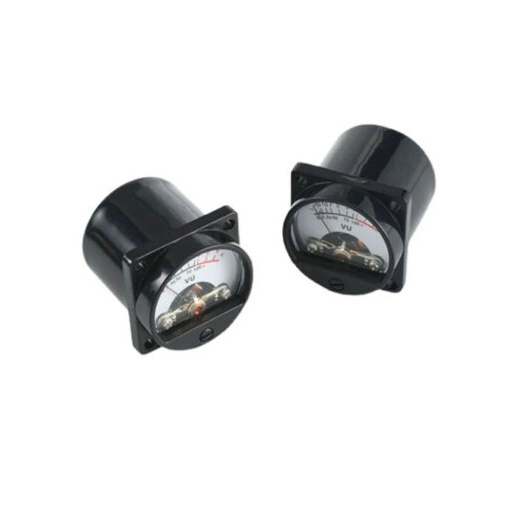 2pcs Tube Amplifier VU Meter Head Level Meter With Backlight And Driver Board